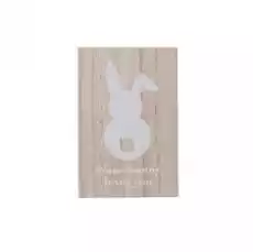 dekoracja drewniana bunny card Gadżety Dekoracje