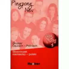 Ping Pong NEU 1 glossar Książki Nauka jezyków