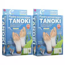 2 x Tanoki Detox Plastry Oczyszczające 10 Sztuk Artykuły Spożywcze