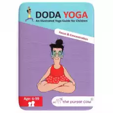 Podróżna gra magnetyczna Karty Doda Yoga The Purple Cow Dla dziecka