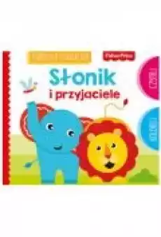 Fisher Price Książeczka z pudełeczka Słonik i przyjaciele Książki Dla dzieci