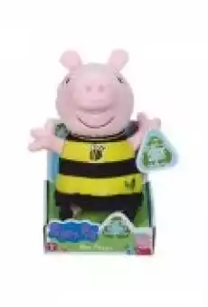 Maskotka Świnka Peppa pszczółka 20cm Eko plusz 07384 Dla dziecka Zabawki Pozostałe zabawki