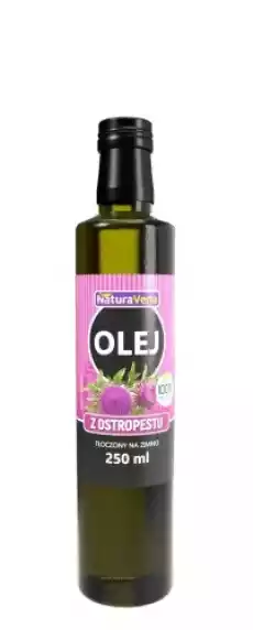 OLEJ Z OSTROPESTU 250 ml NATURAVENA Artykuły Spożywcze Oleje i oliwy