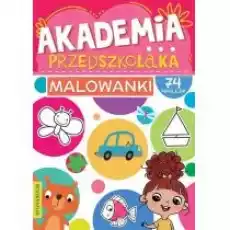 Akademia przedszkolaka Malowanki Książki Dla dzieci