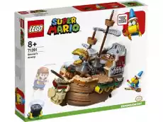 LEGO Super Mario 71391 Sterowiec Bowsera zestaw dodatkowy Dla dziecka Zabawki Klocki