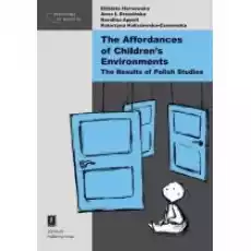 The Affordances of Children8217s Environments Książki Obcojęzyczne