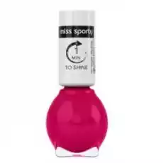 Miss Sporty 1 Minute to Shine Lakier do paznokci 123 7 ml Zdrowie i uroda Kosmetyki i akcesoria Manicure i pedicure Lakiery do paznokci