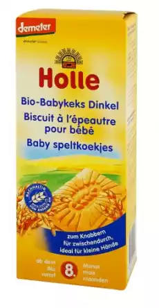 CIASTKA ORKISZOWE OD 8 MIESIĄCA DEMETER BIO 150 g HOLLE Artykuły Spożywcze Słodycze