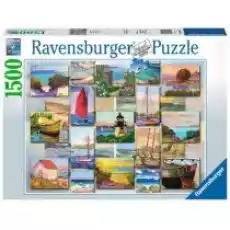 Puzzle 1500 el Kolaż nadmorski Ravensburger Dla dziecka Zabawki Puzzle