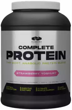 Placebo Nutrition Complete Protein Strawberry Yoghurt 2000g Sport i rekreacja Odżywki i suplementy