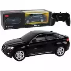 Auto RC BMW X6 Rastar 124 czarne Leantoys Dla dziecka Zabawki Rowerki i inne pojazdy dla dzieci