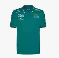 Koszulka polo męska Team Aston Martin F1 2023 Odzież obuwie dodatki Odzież męska Koszulki męskie