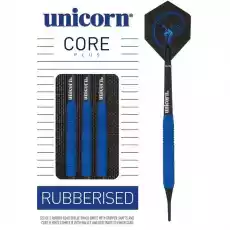 Rzutki Unicorn Core Plus Win blue brass darts 16g soft tip 04251 Sport i rekreacja Sporty towarzyskie