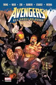 Komiks Avengers Bez drogi do domu Tom 4 Gadżety