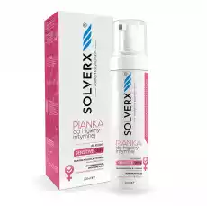 Solverx Sensitive Skin pianka do higieny intymnej dla kobiet 200ml Zdrowie i uroda Kosmetyki i akcesoria Pielęgnacja ciała Higiena intymna