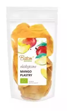 MANGO SUSZONE PLASTRY BIO 200 g BATOM Artykuły Spożywcze Bakalie i suszone owoce