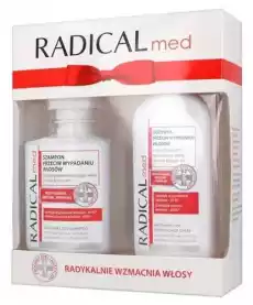 RADICAL MED Szampon przeciw wypadaniu włosów 300ml Odżywka przeciw wypadaniu włosów 200ml Zdrowie i uroda Kosmetyki i akcesoria Pielęgnacja i stylizacja włosów