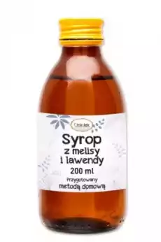 Mirlek Syrop Melisa Lawenda 200 ml Artykuły Spożywcze