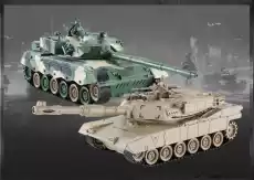 Zestaw wzajemnie walczących czołgów Chinese 96 type i American M1A2 Sport i rekreacja Modelarstwo Modele RC