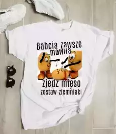 koszulka damska z nadrukiem Odzież obuwie dodatki Odzież damska Tshirty i koszulki damskie