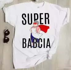 koszulka dla babcikoszulka na dzień babci super babcia Odzież obuwie dodatki Odzież damska Tshirty i koszulki damskie