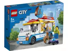 LEGO City 60253 Furgonetka z lodami Książki Dla dzieci