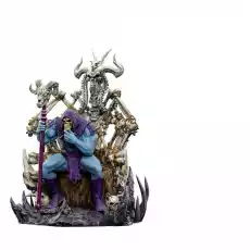 Figurka Masters of the Universe Art Scale 110 Skeletor on Throne Deluxe Dom i ogród Wyposażenie wnętrz Dekoracja Figurki dekoracyjne Figurki kolekcjonerskie