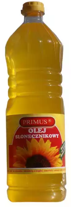 PRIMUS Olej słonecznikowy 1l Artykuły Spożywcze Oleje i oliwy