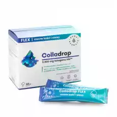 Colladrop Flex Kolagen Morski Mocne Stawy i Kości 5000 mg 30 Saszetek Aura Herbals Artykuły Spożywcze