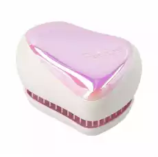 Tangle Teezer Compact Holographic Pink szczotka do włosów Zdrowie i uroda Kosmetyki i akcesoria Pielęgnacja i stylizacja włosów Akcesori i narzędzia fryzjerskie