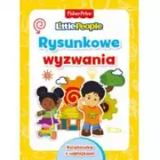 Fisher Price Little People Rysunkowe wyzwania Książki Dla dzieci