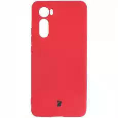 Etui Bizon Case Silicone do Motorola Edge 30 czerwone Telefony i akcesoria Akcesoria telefoniczne Pokrowce i kabury do telefonów