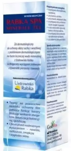 Gorvita Rabka Spa Żel Dermatologiczny 200Ml Zdrowie i uroda Kosmetyki i akcesoria Pielęgnacja twarzy Toniki do twarzy