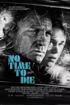 James Bond No Time To Die Noir plakat Dom i ogród Wyposażenie wnętrz Dekoracja Obrazy i plakaty