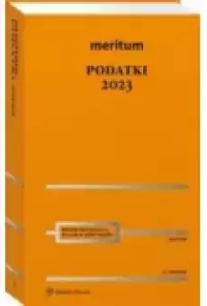 Meritum Podatki 2023 Książki Prawo akty prawne