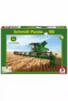 Puzzle 100 el John Deere Kombajn S690 Dla dziecka Zabawki Puzzle