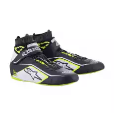 Buty wyścigowe Alpinestars TECH 1Z V2 czarnożółte FIA Motoryzacja Sporty Motorowe Odzież Rajdowa