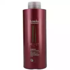 Londa Velvet Oil Shampoo odżywczy szampon do włosów z olejkiem arganowym 1000ml Zdrowie i uroda Kosmetyki i akcesoria Pielęgnacja i stylizacja włosów Szampony do włosów