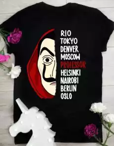 koszulka rio czarna Odzież obuwie dodatki Odzież damska Tshirty i koszulki damskie