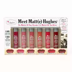 The Balm Meet Matte Hughes zestaw mini pomadek w płynie 12 6x12ml Zdrowie i uroda Kosmetyki i akcesoria Makijaż i demakijaż Makijaż ust