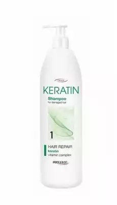 Prosalon Keratin Hair Repair Vitamin Complex 1 Shampoo For Damaged Hair szampon z keratyną do codziennej pielęgnacji włosów znis Zdrowie i uroda Kosmetyki i akcesoria Pielęgnacja i stylizacja włosów Szampony do włosów