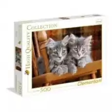 Puzzle 500 el High Quality Collection Kocięta Clementoni Dla dziecka Zabawki Puzzle