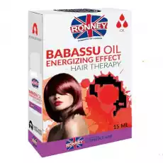 Babassu Oil Energizing Effect energetyzujący olejek do włosów farbowanych i matowych 15ml Zdrowie i uroda Kosmetyki i akcesoria Pielęgnacja i stylizacja włosów Maski do włosów