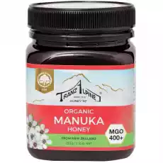 Miód Manuka Mgo 400 Bio 250 g Tranzalpine Artykuły Spożywcze