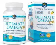 Ultimate Omega Xtra 60 kapsułek Nordic Naturals Zdrowie i uroda Zdrowie Witaminy minerały suplementy diety