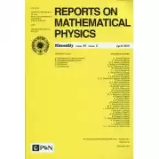 Reports on Mathematical Physics 832 Polska Książki Czasopisma