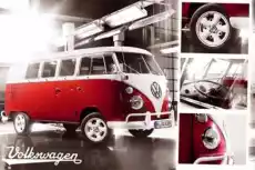 Volkswagen Camper Split Screen plakat Dom i ogród Wyposażenie wnętrz Dekoracja Obrazy i plakaty