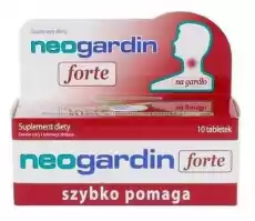 NEOGARDIN FORTE x 20 tabletek do ssania Zdrowie i uroda Zdrowie Leki Przeziębienie i grypa