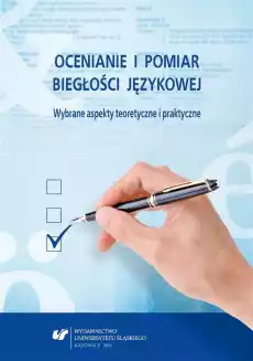 Ocenianie i pomiar biegłości językowej Książki Literatura obyczajowa