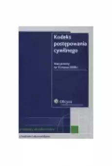 Kodeks Postępowania Cywilnego Książki Prawo akty prawne